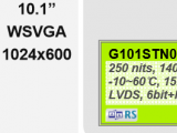G101STN01.6友达10.1工业液晶屏已经开始量产