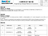 群创4.3寸 7寸8寸 9寸系列液晶屏因IC停产作变更